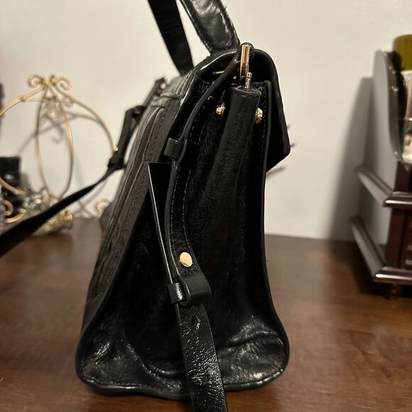 Michael Kors Whitney Large Quilted Leather Satchel Shoulder Black - Picture 9 of 9